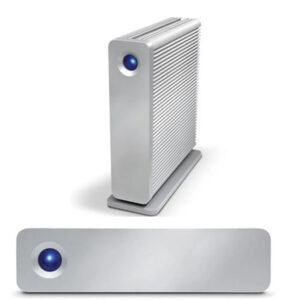 LaCie 3TB Metal RJ-45 1Gbps External Power 5400RPM Silver 3.5"