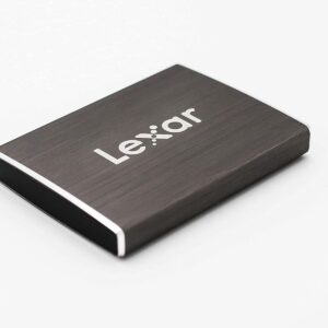Lexar 512GB SL100 SSD USBA, USBC, Metal, Black
