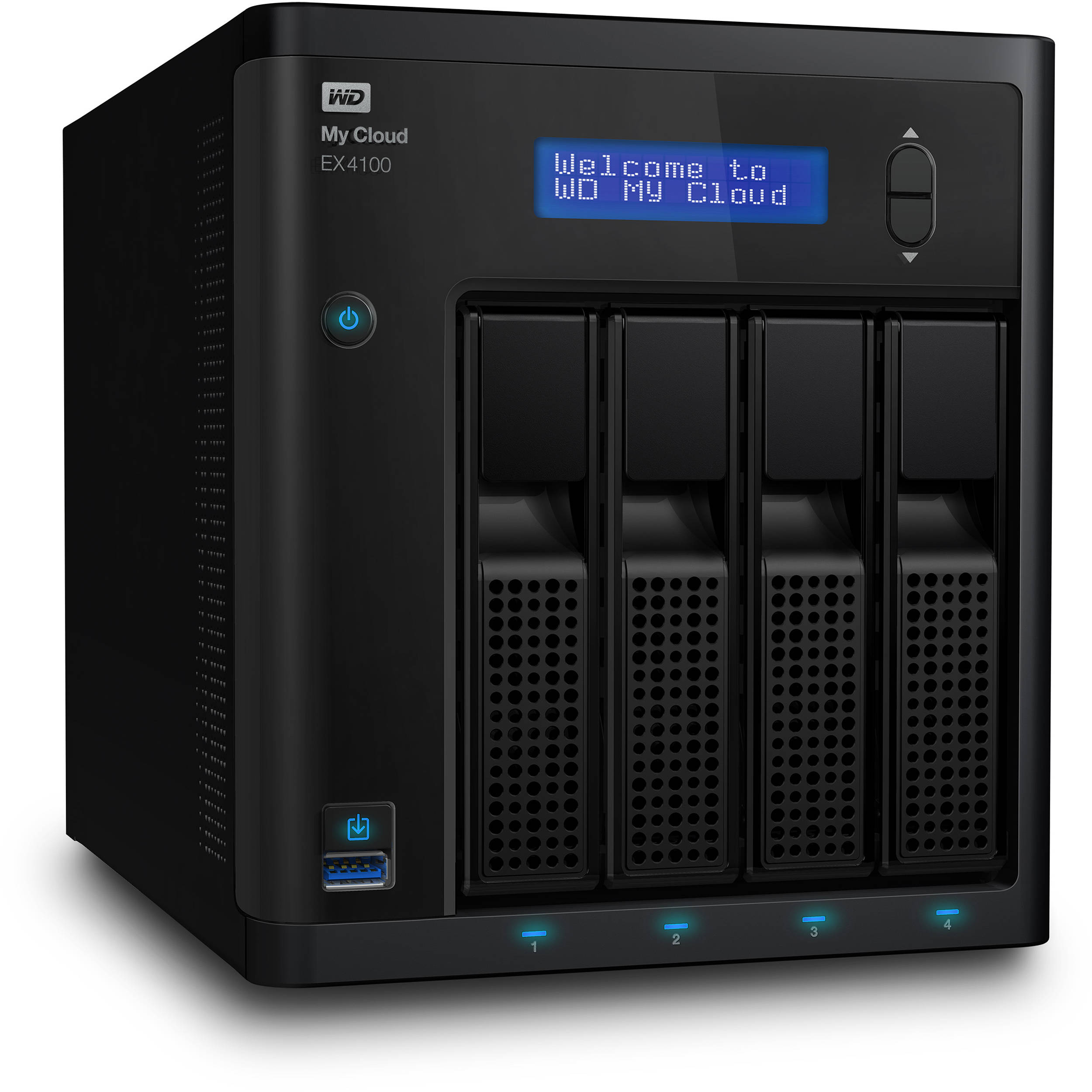 WD 16TB My Cloud EX4100 Expert Series 4-Bay Pre-configured NAS